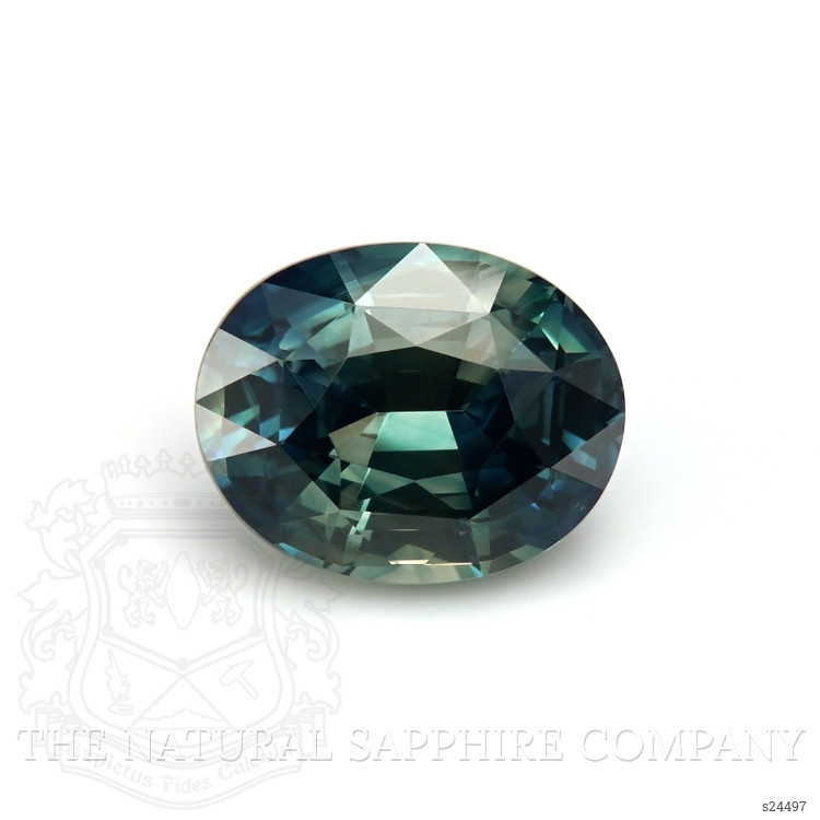 5.03 Ct. Bluish Green Sapphire from Madagascar