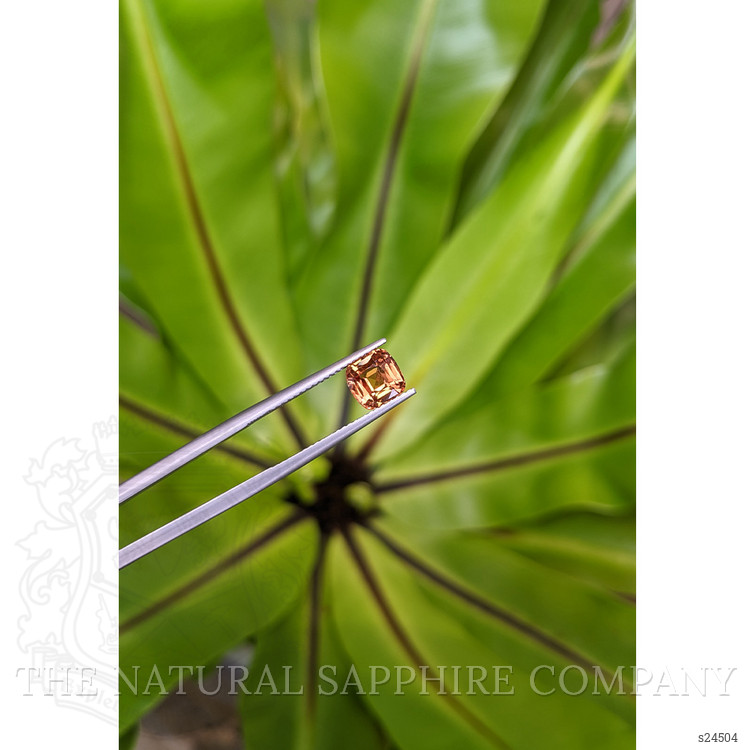 1.87 Ct. Orange Sapphire from Ceylon (Sri Lanka)