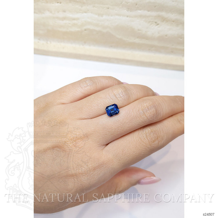 2.37 Ct. Blue Sapphire from Ceylon (Sri Lanka)