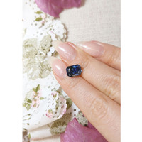 3.61 Ct. Blue Sapphire from Ceylon (Sri Lanka) Life Style