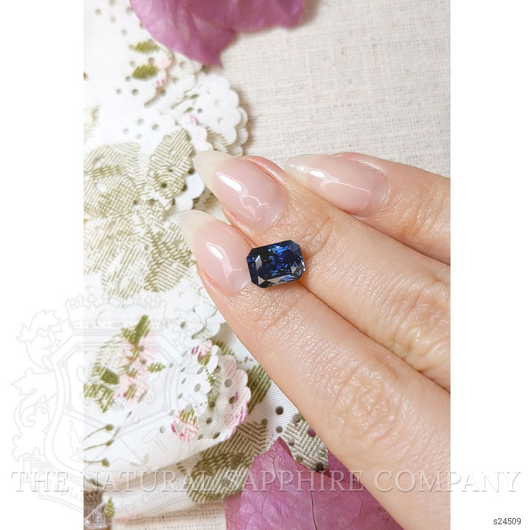 3.61 Ct. Blue Sapphire from Ceylon (Sri Lanka)