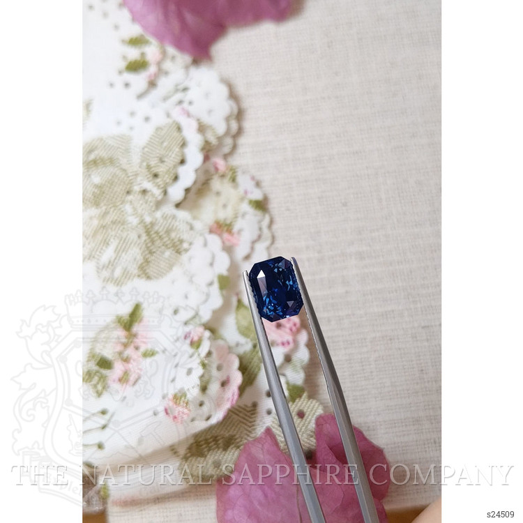 3.61 Ct. Blue Sapphire from Ceylon (Sri Lanka)