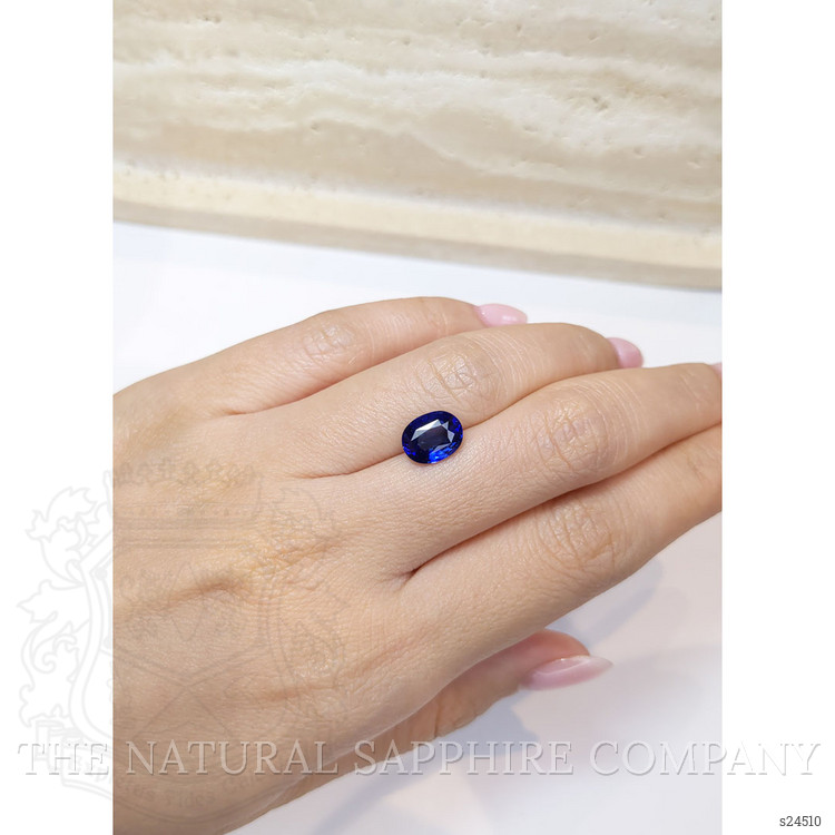 3.03 Ct. Blue Sapphire from Ceylon (Sri Lanka)