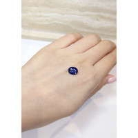 3.03 Ct. Blue Sapphire from Ceylon (Sri Lanka) Life Style