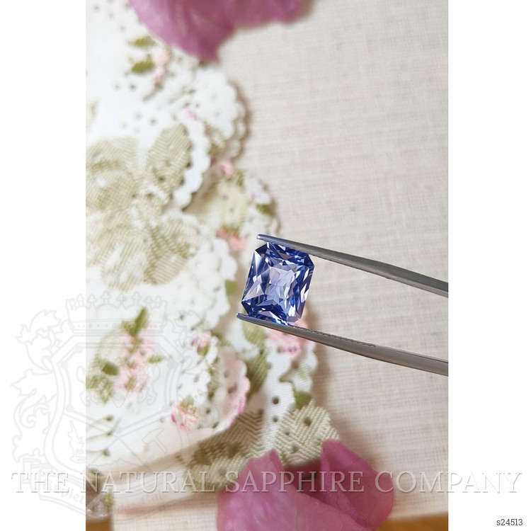 5.12 Ct. Blue Sapphire from Ceylon (Sri Lanka)