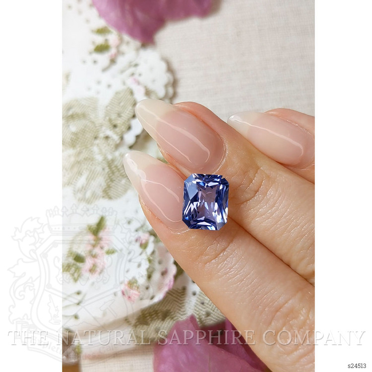 5.12 Ct. Blue Sapphire from Ceylon (Sri Lanka)