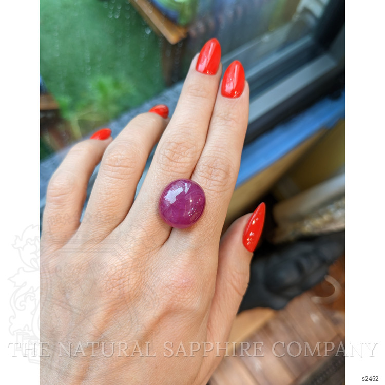 27.41 Ct. Star Ruby from Vietnam