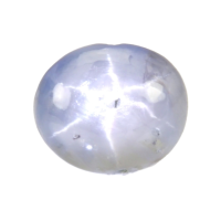 5.29 Ct. Greyish Blue Star Sapphire from Ceylon (Sri Lanka) Video