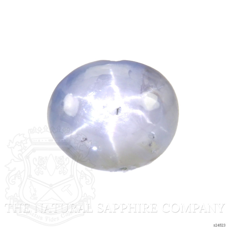 5.29 Ct. Greyish Blue Star Sapphire from Ceylon (Sri Lanka)