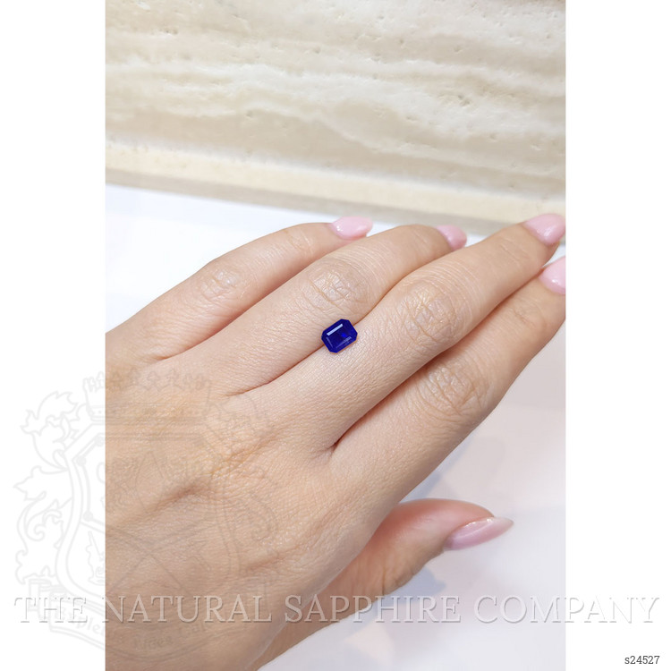 1.19 Ct. Purplish Blue Sapphire from Ceylon (Sri Lanka)