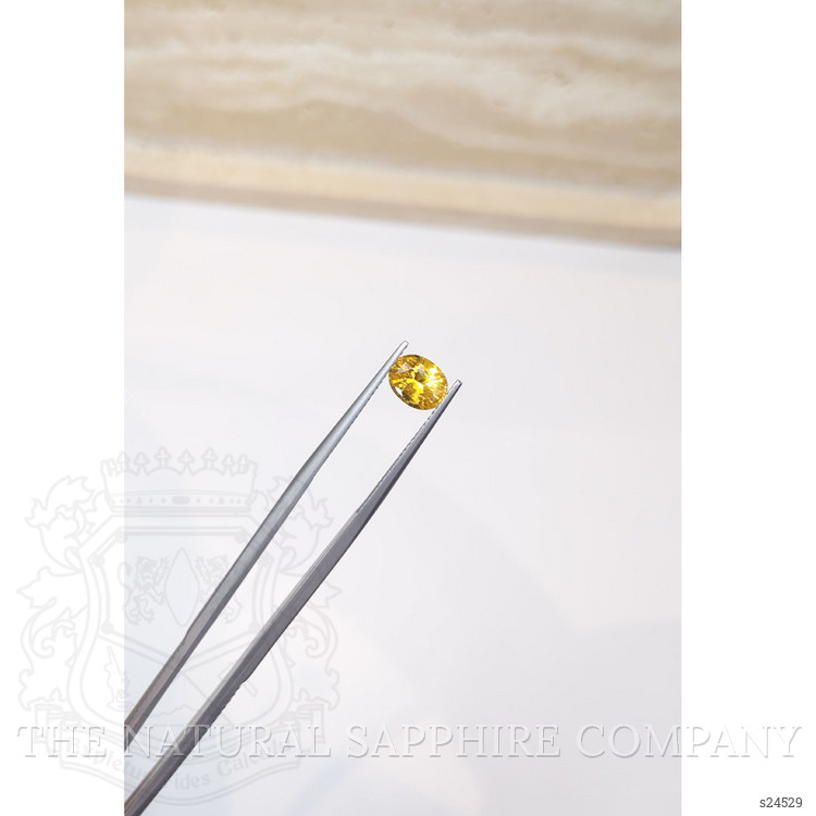 1.52 Ct. Yellow Sapphire from Ceylon (Sri Lanka)