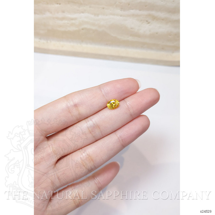 1.52 Ct. Yellow Sapphire from Ceylon (Sri Lanka)