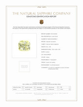 2.48 Ct. Yellow Sapphire from Ceylon (Sri Lanka) Scan Report