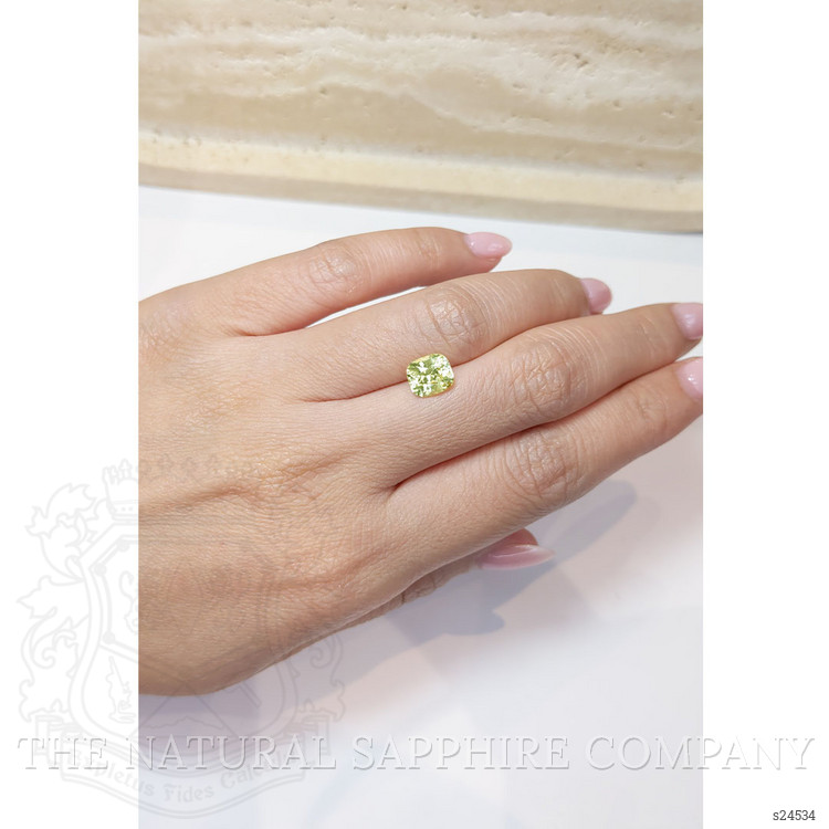 2.48 Ct. Yellow Sapphire from Ceylon (Sri Lanka)