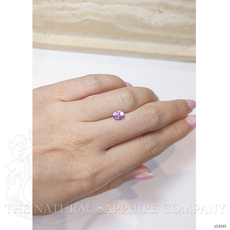 1.02 Ct. Purplish Pink Sapphire from Ceylon (Sri Lanka)