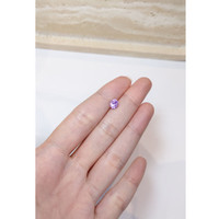 1.02 Ct. Purplish Pink Sapphire from Ceylon (Sri Lanka) Life Style