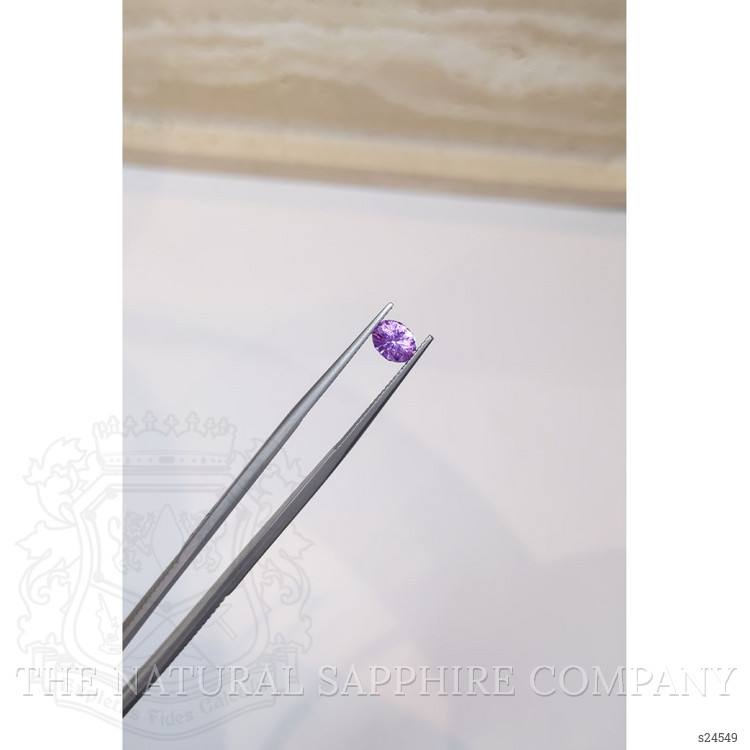 1.02 Ct. Purplish Pink Sapphire from Ceylon (Sri Lanka)