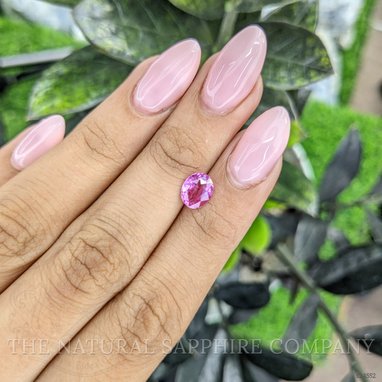 1.52 Ct. Pink Sapphire from Ceylon (Sri Lanka)