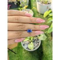 3.13 Ct. Blue Sapphire from Ceylon (Sri Lanka) Life Style