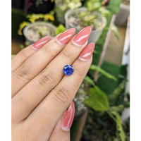 2.76 Ct. Blue Sapphire from Ceylon (Sri Lanka) Life Style