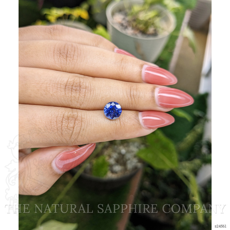 2.76 Ct. Blue Sapphire from Ceylon (Sri Lanka)