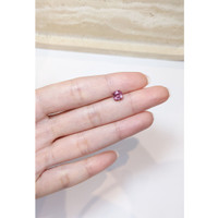 1.47 Ct. Pinkish Brown Sapphire from Madagascar Life Style