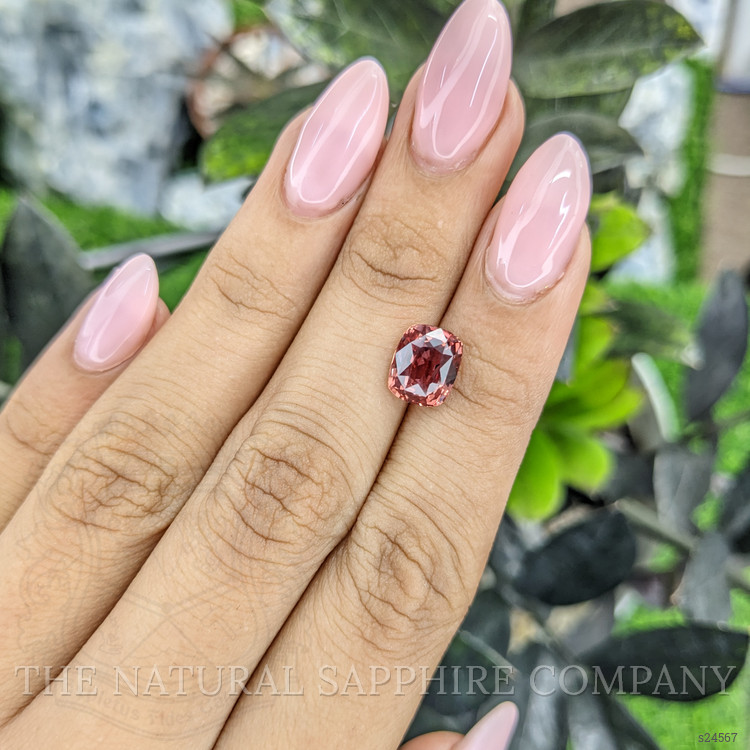 3.64 Ct. Padparadscha Sapphire from Ceylon (Sri Lanka)