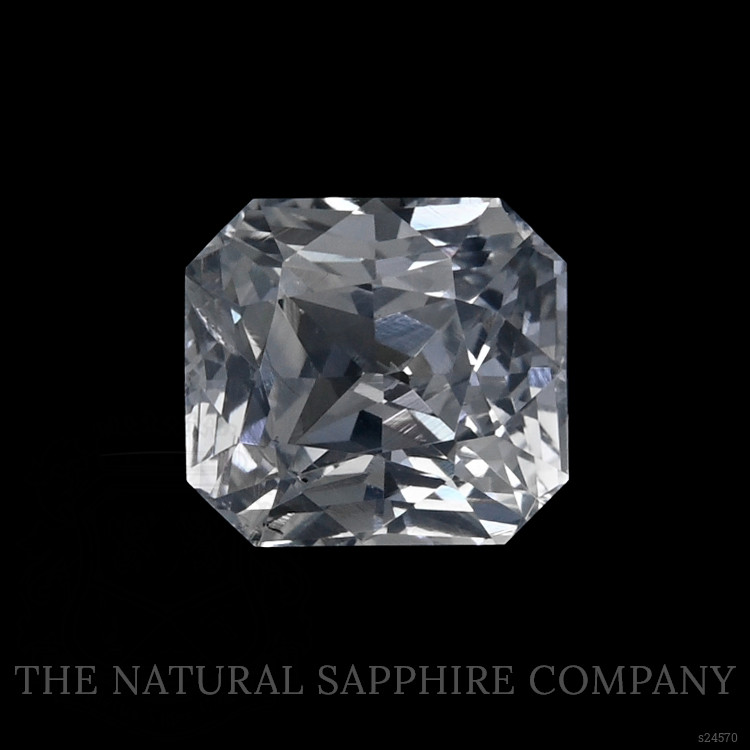 1.62 Ct. White Sapphire from Ceylon (Sri Lanka)