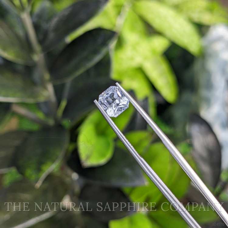 1.62 Ct. White Sapphire from Ceylon (Sri Lanka)