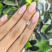 1.53 Ct. White Sapphire from Ceylon (Sri Lanka) Life Style