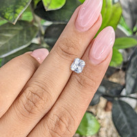 1.53 Ct. White Sapphire from Ceylon (Sri Lanka) Life Style