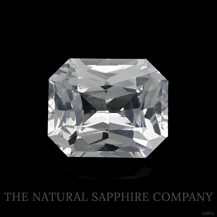 1.47 Ct. White Sapphire from Ceylon (Sri Lanka)
