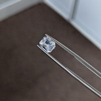 1.47 Ct. White Sapphire from Ceylon (Sri Lanka) Life Style