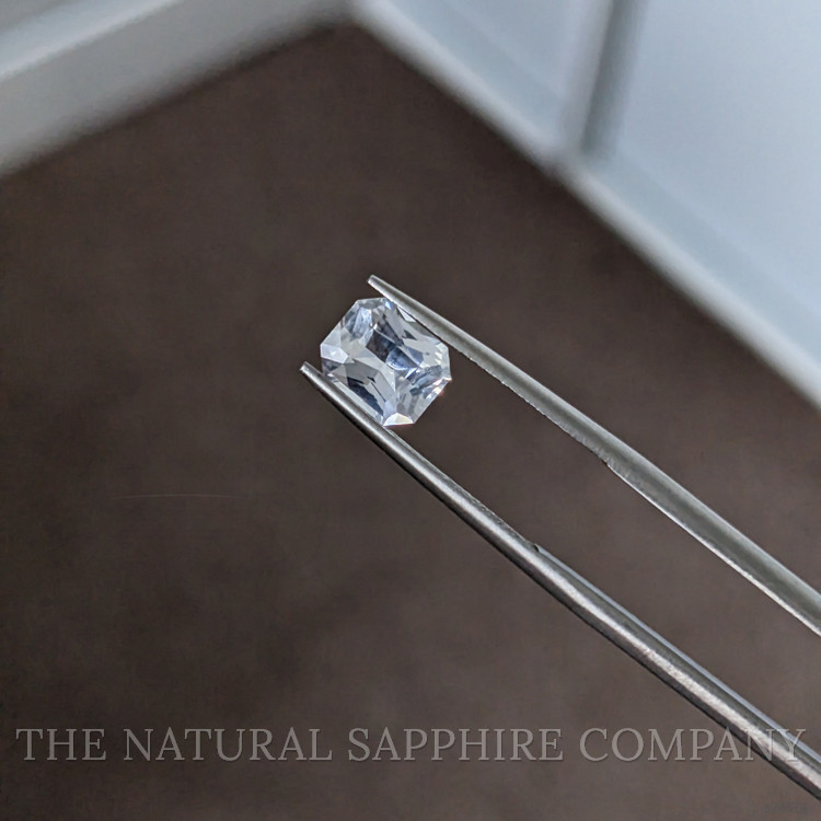 1.47 Ct. White Sapphire from Ceylon (Sri Lanka)