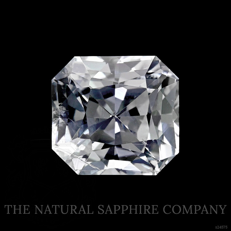 1.45 Ct. White Sapphire from Ceylon (Sri Lanka)