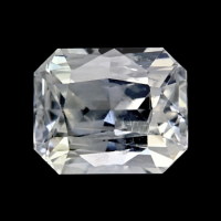 1.36 Ct. White Sapphire from Ceylon (Sri Lanka) Video