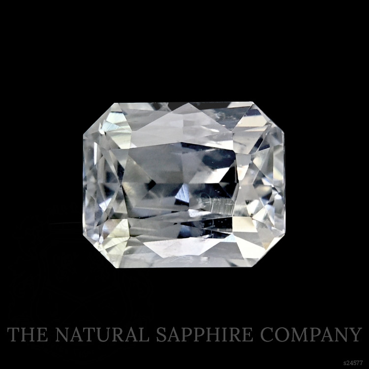 1.36 Ct. White Sapphire from Ceylon (Sri Lanka)