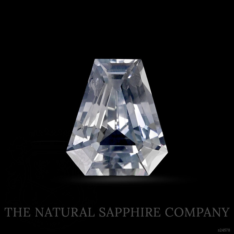 1.36 Ct. White Sapphire from Ceylon (Sri Lanka)