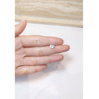 1.45 Ct. White Sapphire from Ceylon (Sri Lanka) Life Style