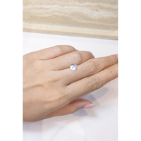 1.45 Ct. White Sapphire from Ceylon (Sri Lanka) Life Style