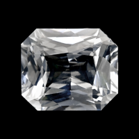 1.35 Ct. White Sapphire from Ceylon (Sri Lanka) Video