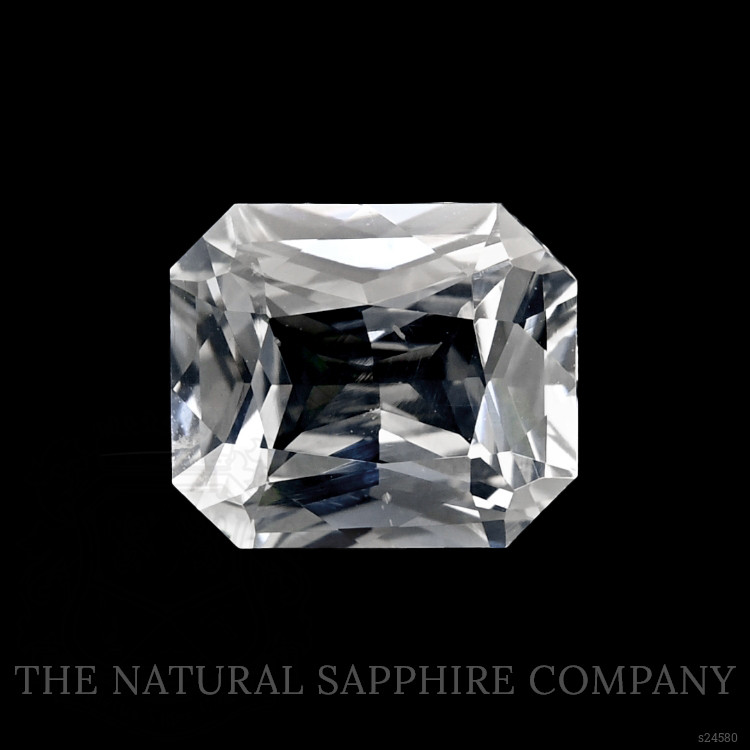 1.35 Ct. White Sapphire from Ceylon (Sri Lanka)