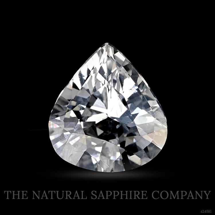 1.19 Ct. White Sapphire from Ceylon (Sri Lanka)