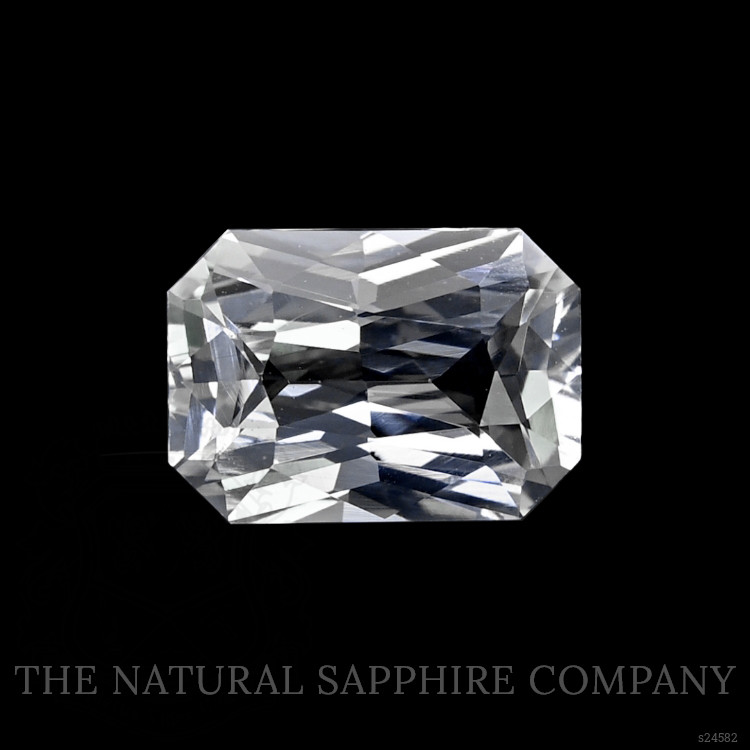 1.15 Ct. White Sapphire from Ceylon (Sri Lanka)
