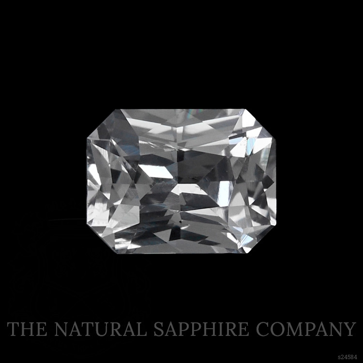 1.08 Ct. White Sapphire from Ceylon (Sri Lanka)