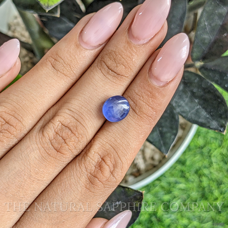 6.25 Ct. Blue Star Sapphire from Ceylon (Sri Lanka)