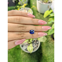 2.52 Ct. Blue Sapphire from Ceylon (Sri Lanka) Life Style