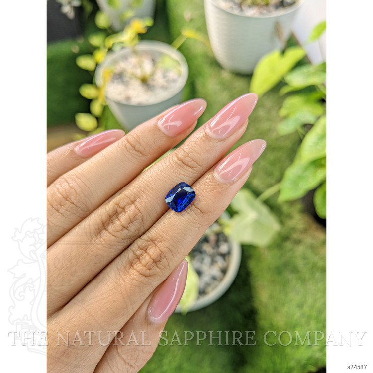2.52 Ct. Blue Sapphire from Ceylon (Sri Lanka)