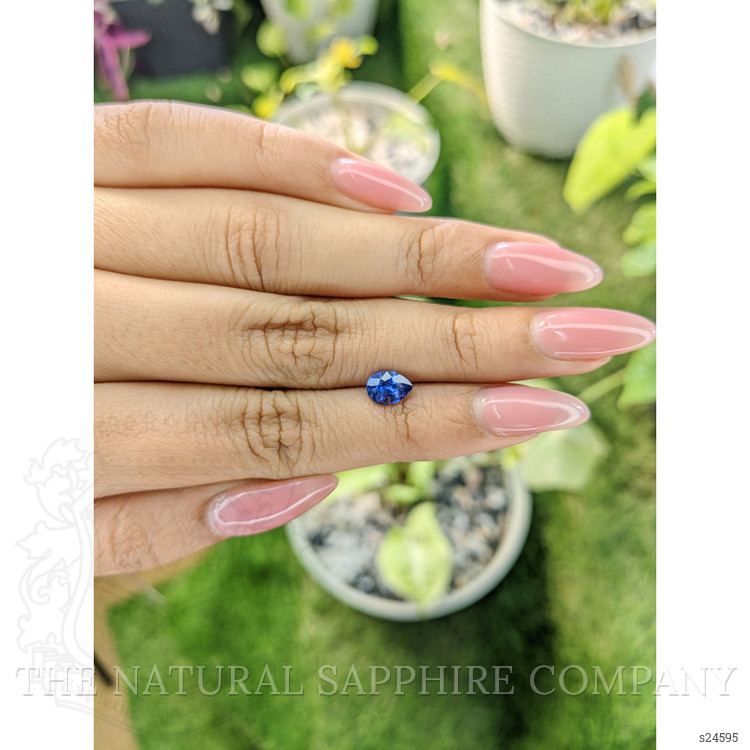 1.06 Ct. Blue Sapphire from Ceylon (Sri Lanka)