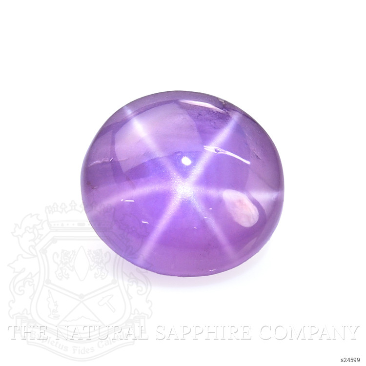 2.26 Ct. Purplish Pink Star Sapphire from Ceylon (Sri Lanka)